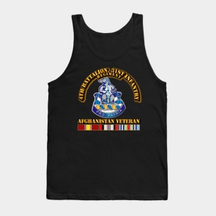 4th Bn 31st Infantry - Afghanistan Veteran Tank Top